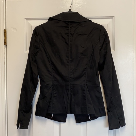 WHBM Black Jacket. NWOT - Picture 8 of 10